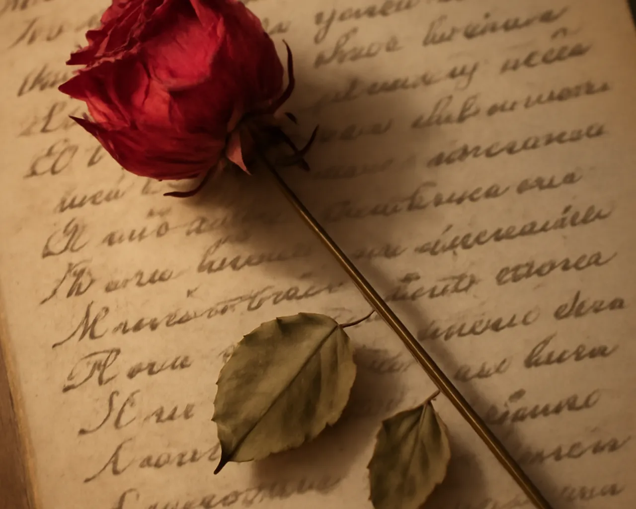 je vous aimais poeme — illustration 1